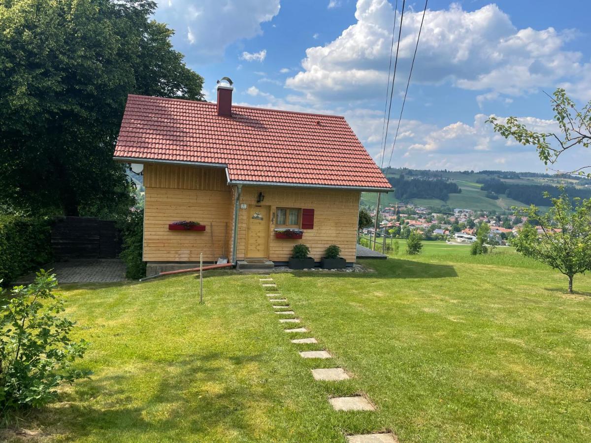 Ferienhaus Talblick Weiler-Simmerberg Buitenkant foto