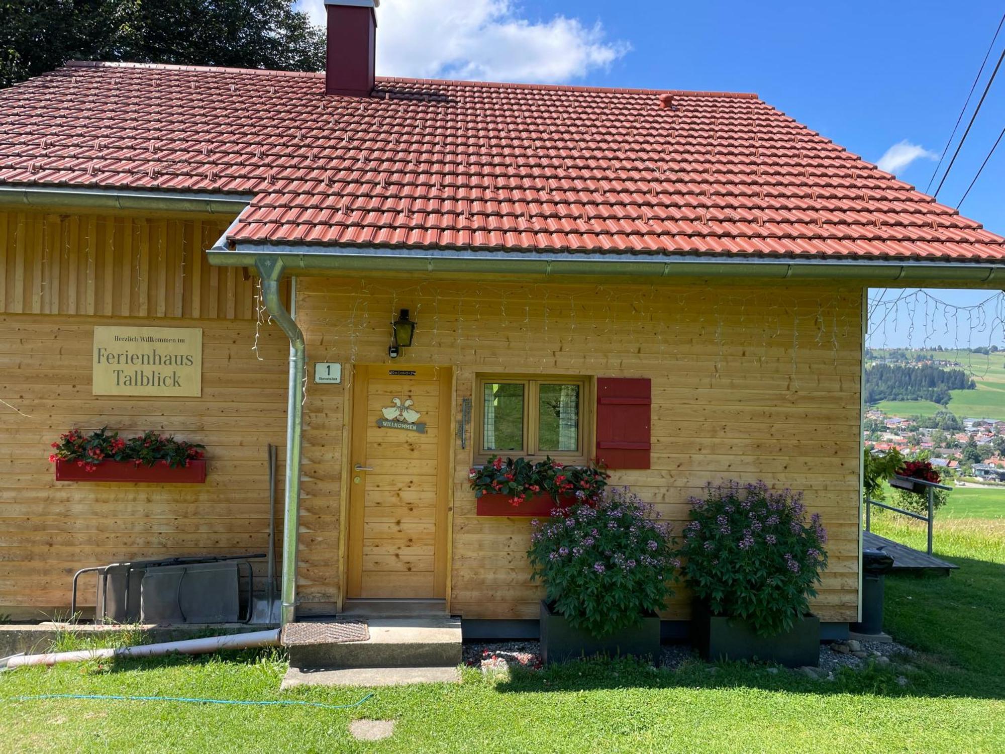 Ferienhaus Talblick Weiler-Simmerberg Buitenkant foto